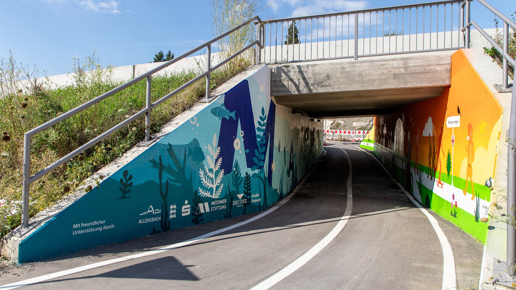 Kloster Hegne - Marke im Raum |&nbsp;Mural Art by Studio Eminent