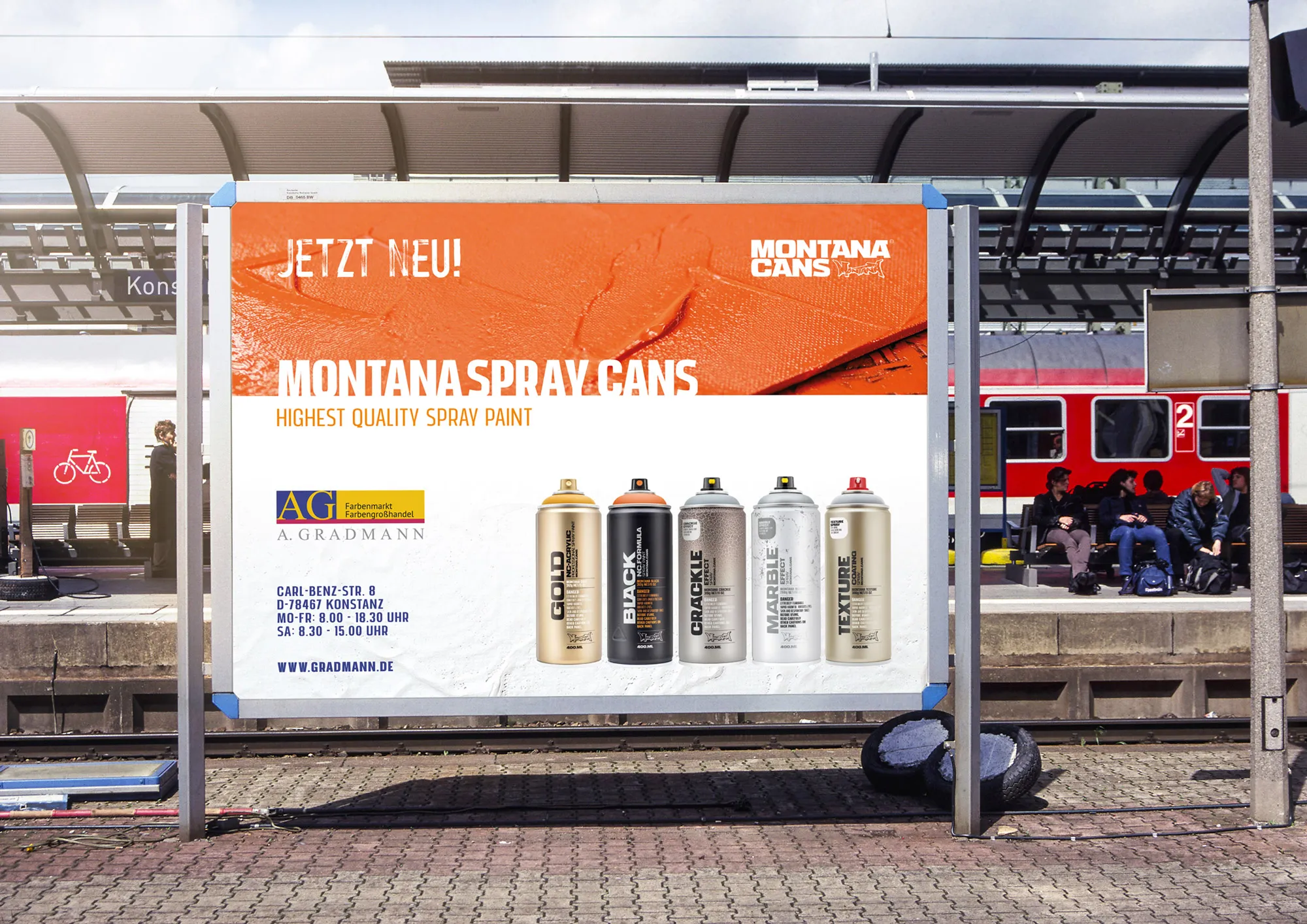 Farben A. Gradmann Produktkampagne |&nbsp;Studio Eminent