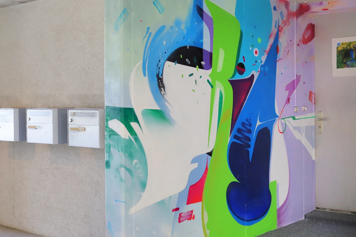 Frick-Wandgestaltung, Triboltingen Schweiz © 2019